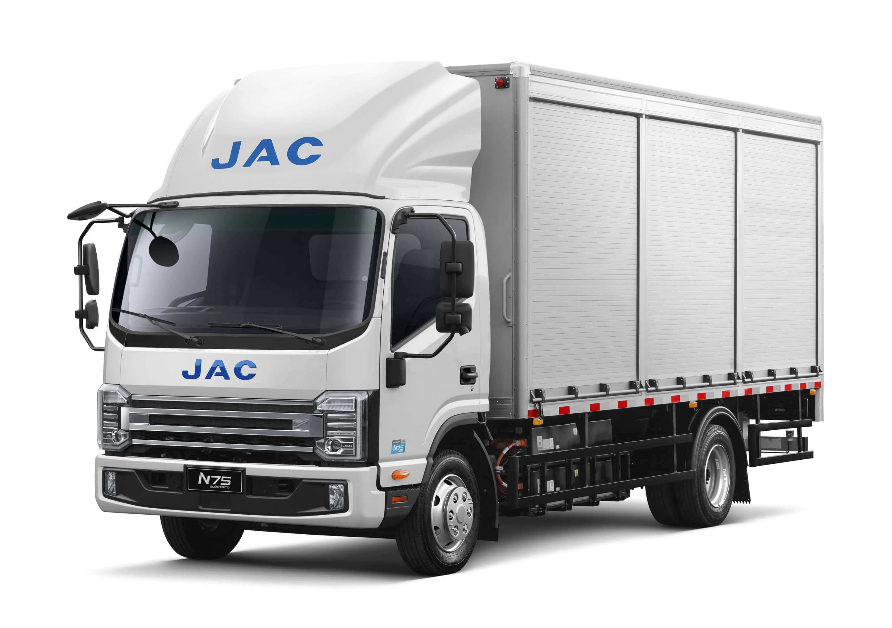 Dercomaq lanza camión mediano y eléctrico JAC N75 Urban